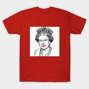 Queen Elizabeth. T-Shirt